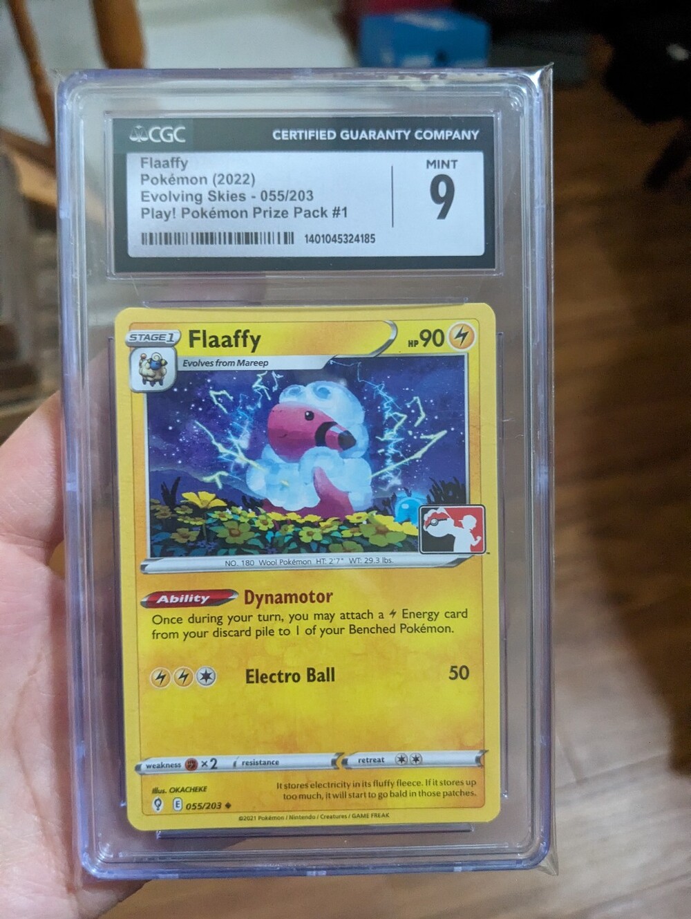 Pokemon Flaffy Graded Card 🐑🐏🐑
